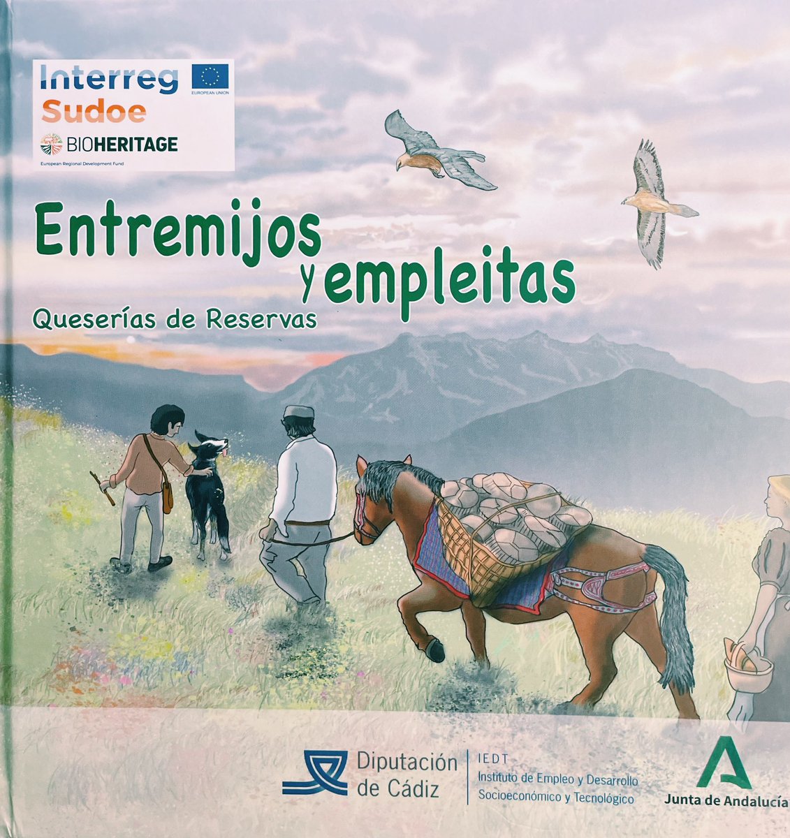 Portada del Libro 'Entremijos y Empleitas. Queserías de Reservas' // Crédito: twitter