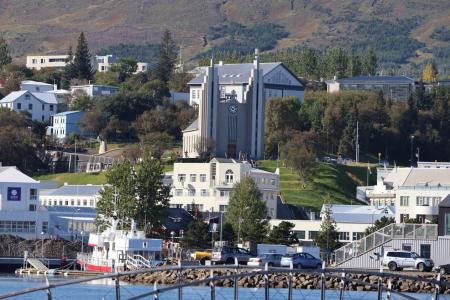 iglesia Akureyri Islandia