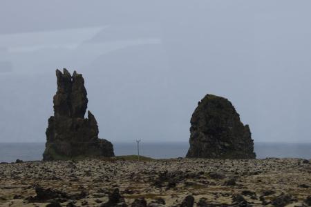 trolls petrificados snaefellsnaer islandia