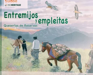 Portada del Libro 'Entremijos y Empleitas. Queserías de Reservas' // Crédito: twitter